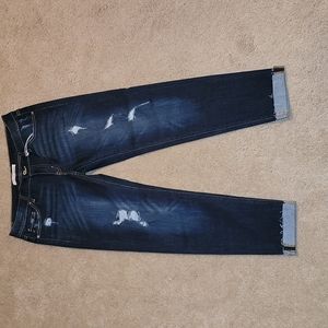 Women's KanCan Distressed Skinny ankle jean